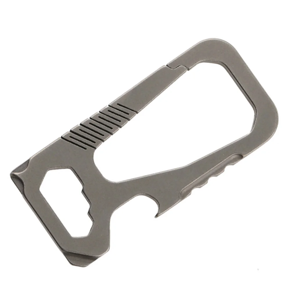

Metal Hanging Buckle Personalized Metal Keychain Carabiner Titanium Alloy Buckle