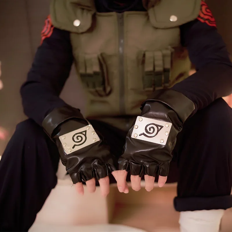 Костюм для косплея Какаси из аниме Hatake одежда Хэллоуина жилет рубашка брюки