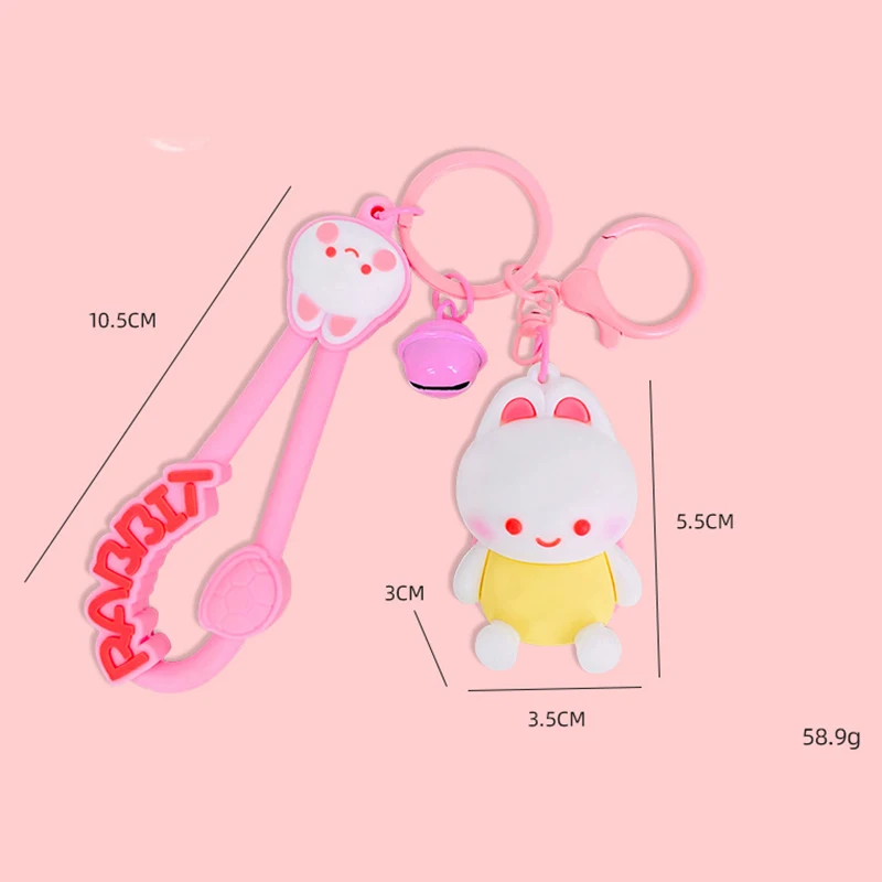 Милый брелок мультяшный кролик пчела изысканный креативный автомобиль кукла