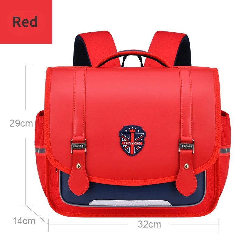 Grades 1-6 Student Horizontal Simple School Bags New Children British Style Light Backpacks for Girls Boys Mochila Drop Shipping