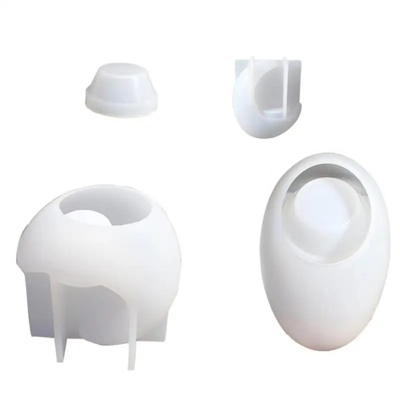 Держатель для свечей в форме Луны силиконовая форма украшений виде полумесяца