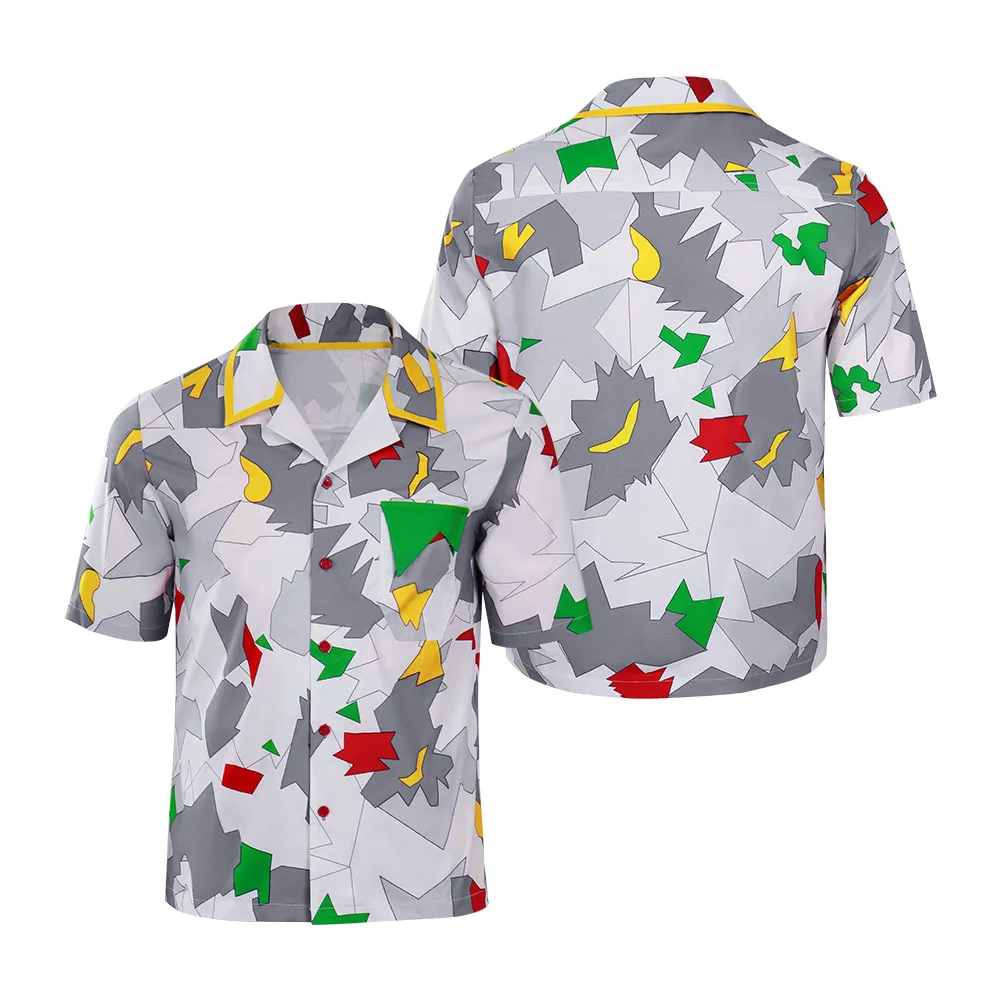 

Детский костюм для косплея «очень странные дела», футболка для косплея Дастина Хендерсона с 3D принтом, рубашка с коротким рукавом, костюм для Хэллоуина и карнавала