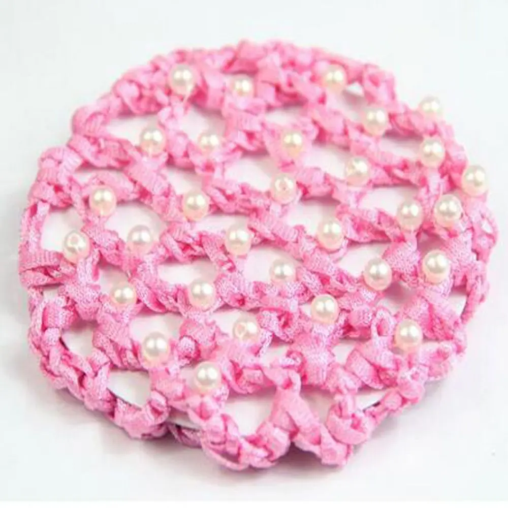 Новинка Женская задняя крышка с искусственными волосами и белым жемчугом