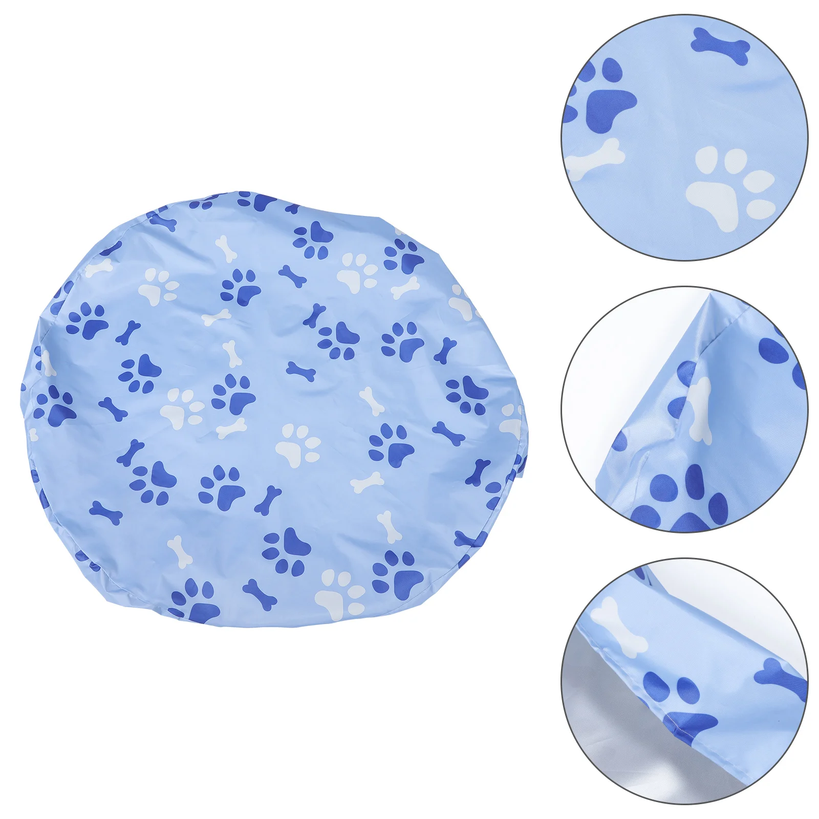 

Round Dust Cover Pool Water Kids Polyester (Polyester) Outdoor Child Kiddie Pools