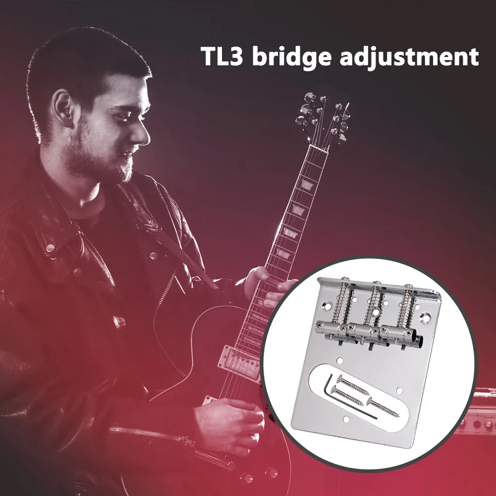 3 сиденья гитарный мост с винтами гаечный ключ Профессиональный Металлический