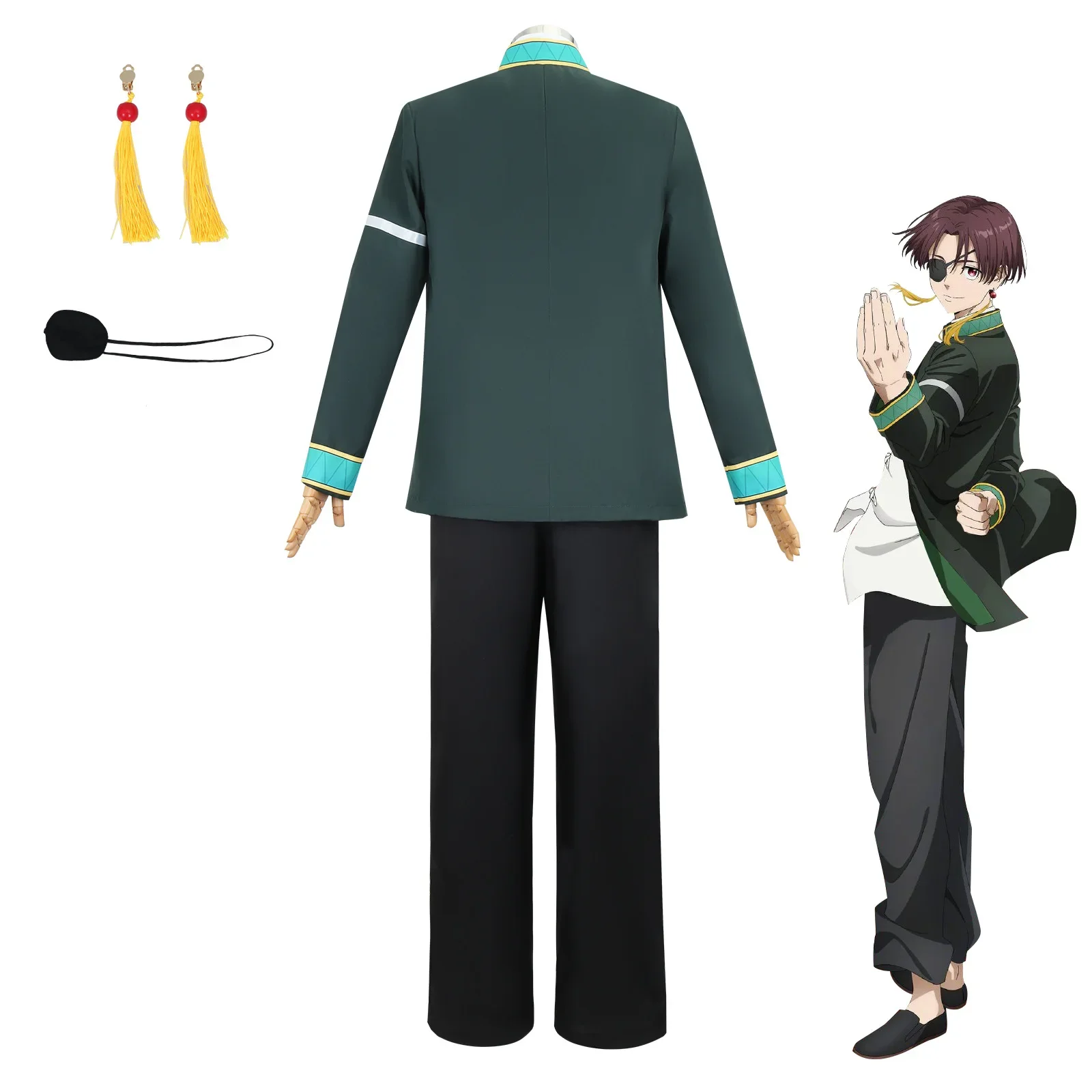 Аниме ветровка Hayato Suo косплей костюм WINBRE парик школьная униформа