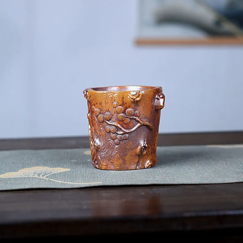 

Фиолетовая керамическая чашка Chazhan Master Cup