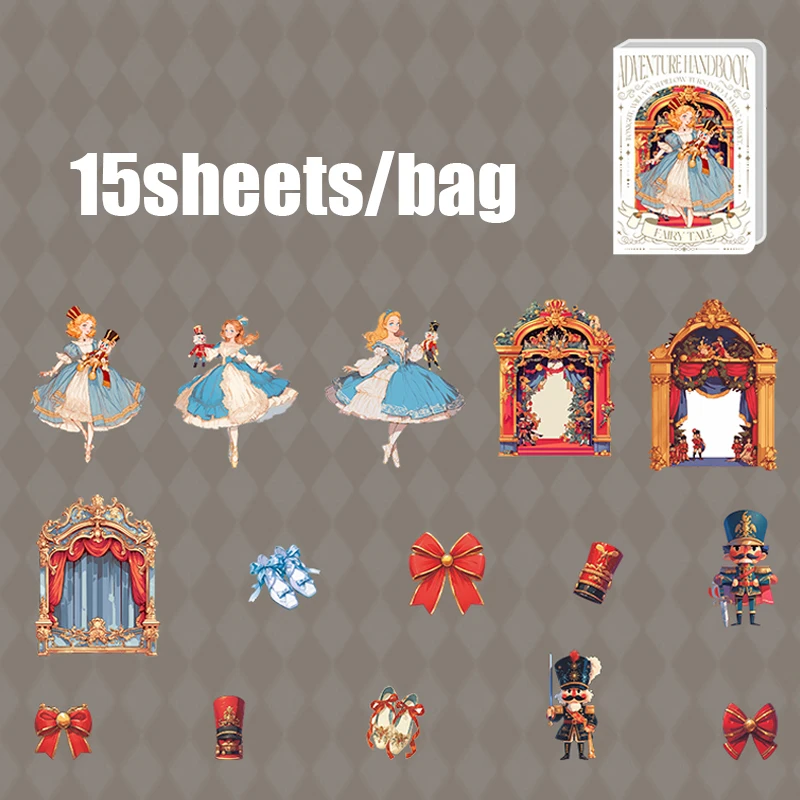 

Стикеры для скрапбукинга Mr.Paper Fairy Tale Adventure