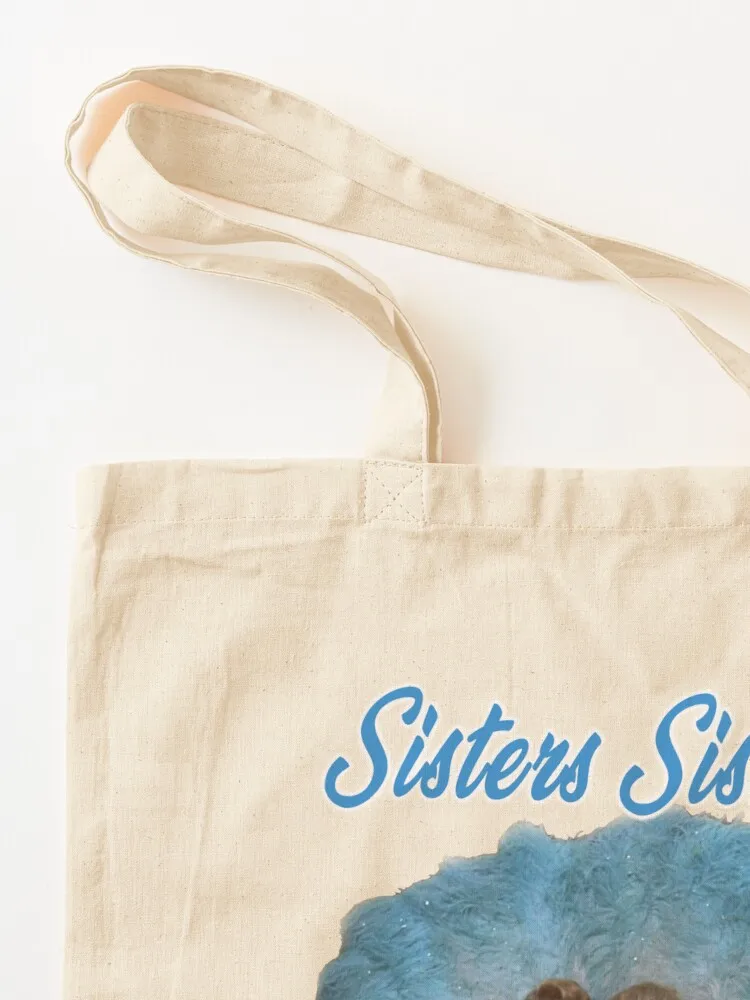 Синяя сумка-тоут для сестер бесплатная доставка сумки холщовая большая сумка
