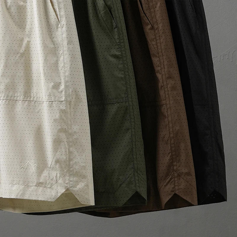 Быстросохнущие шорты-карго DUKEEN из вискозы мужские летние пляжные брюки