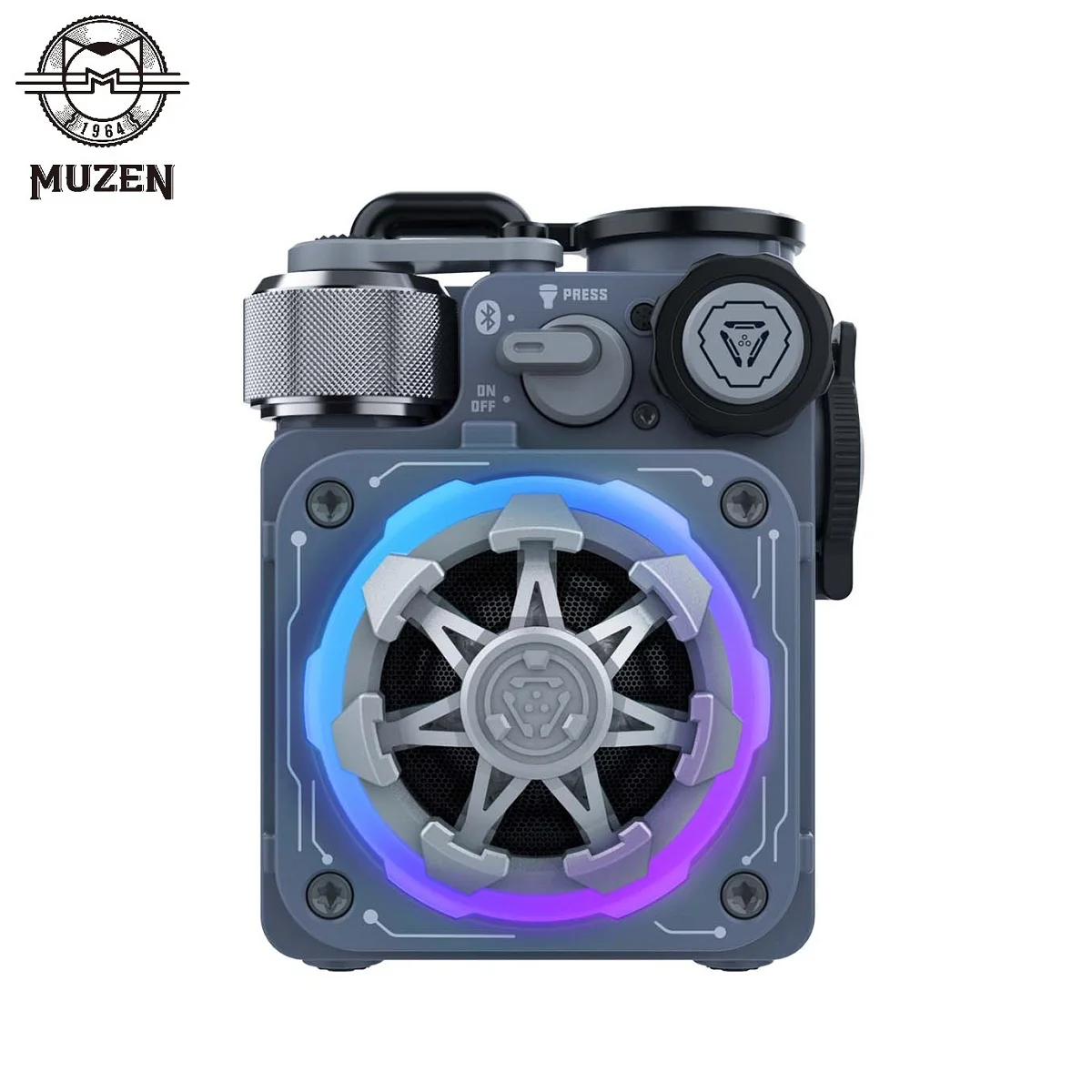 

Muzen Cyber Cube Premium Fidget Spinner RGB Bluetooth Speaker