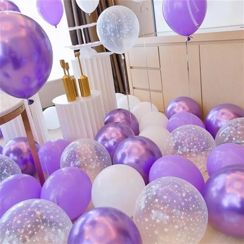 Набор металлических воздушных шаров 10 дюймов | Дом и сад