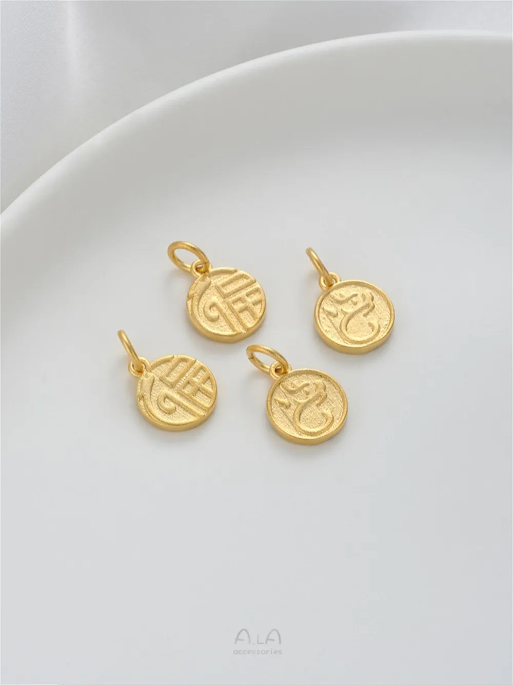 Шаджин-мультяшная бусина для крана безопасная пряжка слово благословения кулон