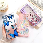 Чехол A22 для Samsung S20 FE, чехол с цветочным рисунком, чехол для Samsung A51, A12, A52, A32, A71, A50, A72, A21S, A70, M31, A03S, A31, S21, Ultra, S20 Plus, чехол