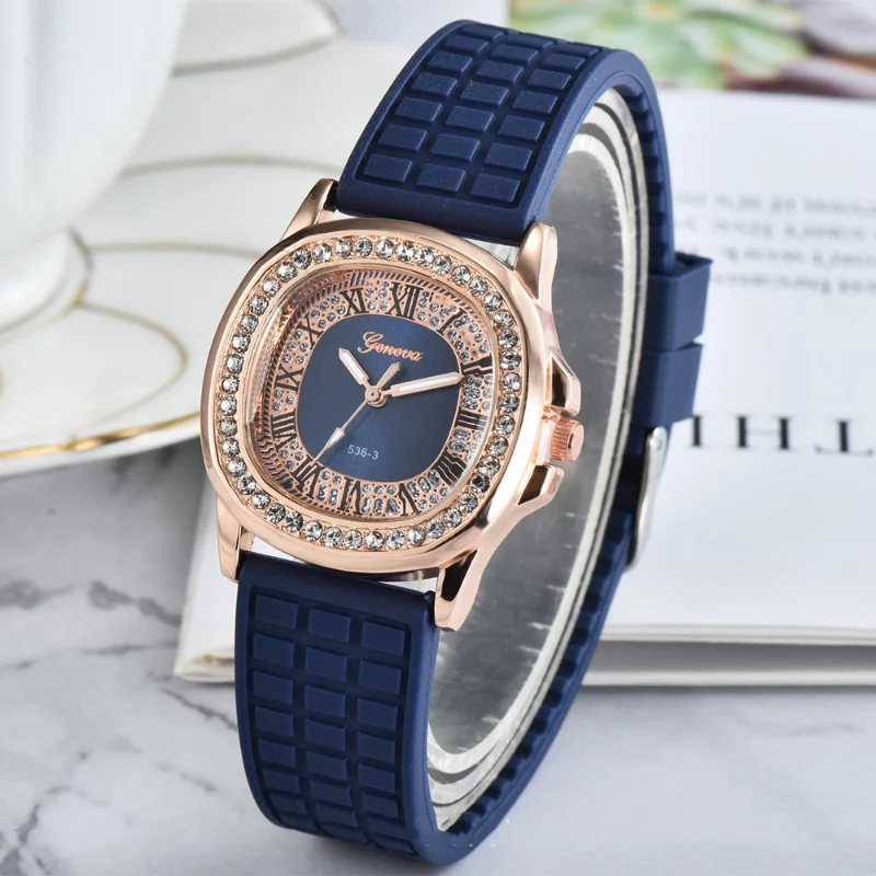 

Women's Fashion Watch Women's Leisure Sports Watch Women's Silicone Quartz Watch