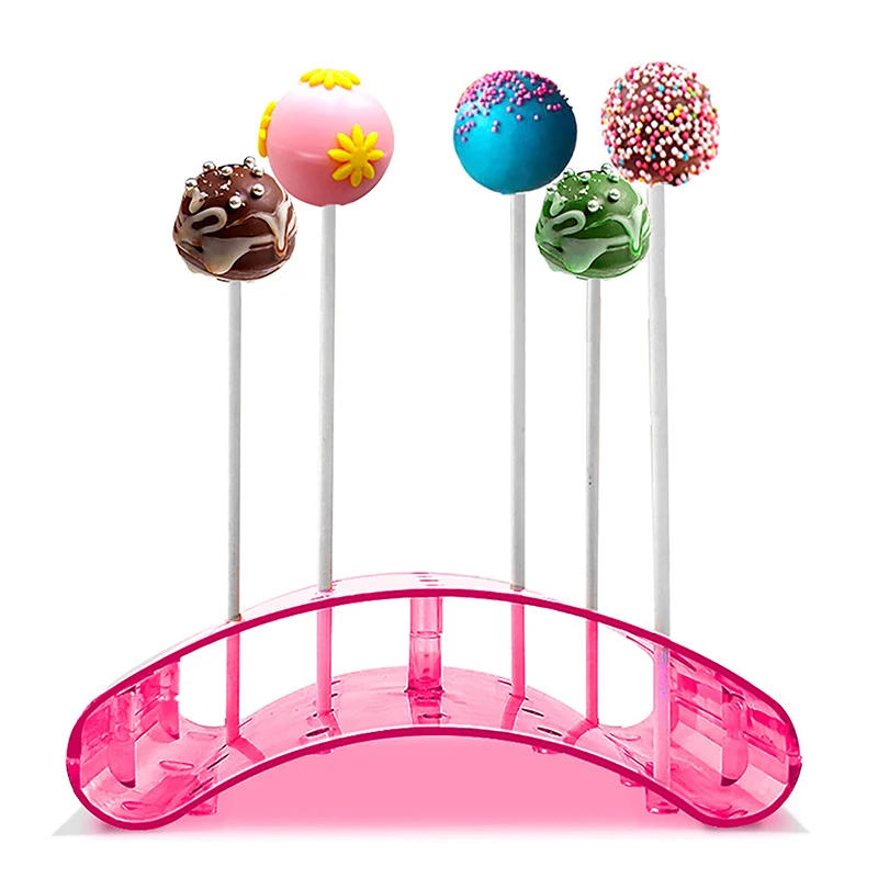 

Подставка для леденцов с 20-ю отверстиями, U-образный держатель для выпечки, пластиковая шоколадная конфета с 20 отверстиями