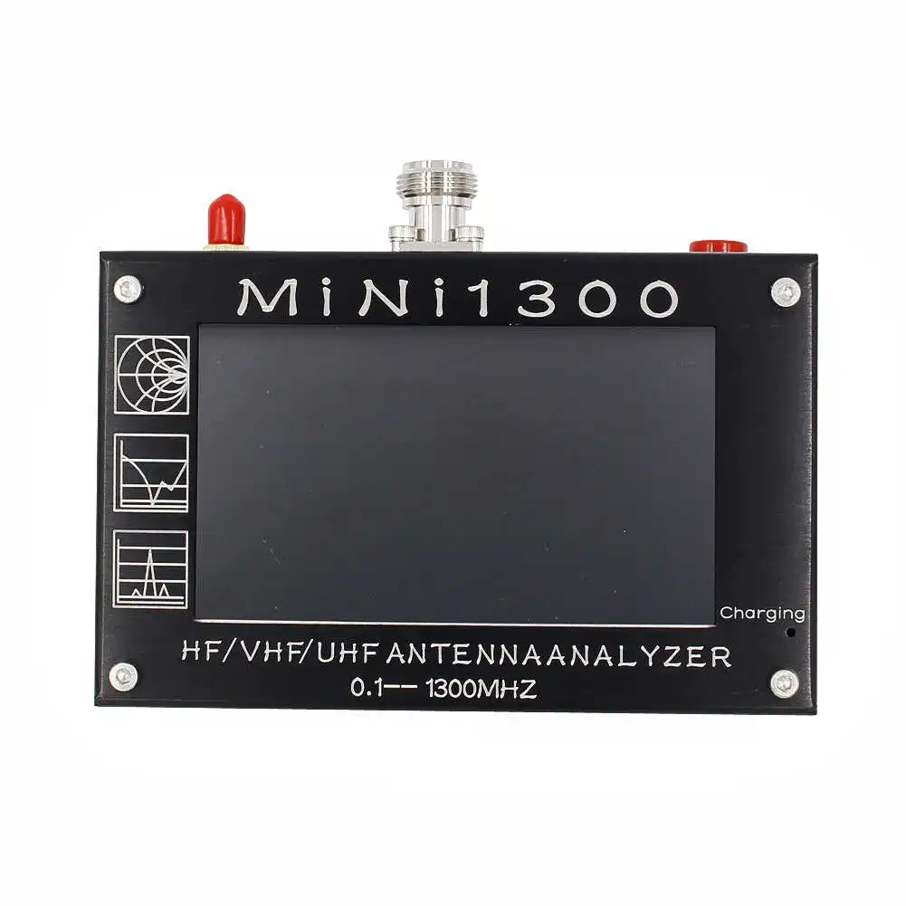 Анализатор антенны Mini1300 HF/VHF/UHF 0 1-1300 МГц с 3 5-дюймовым сенсорным ЖК-дисплеем TFT