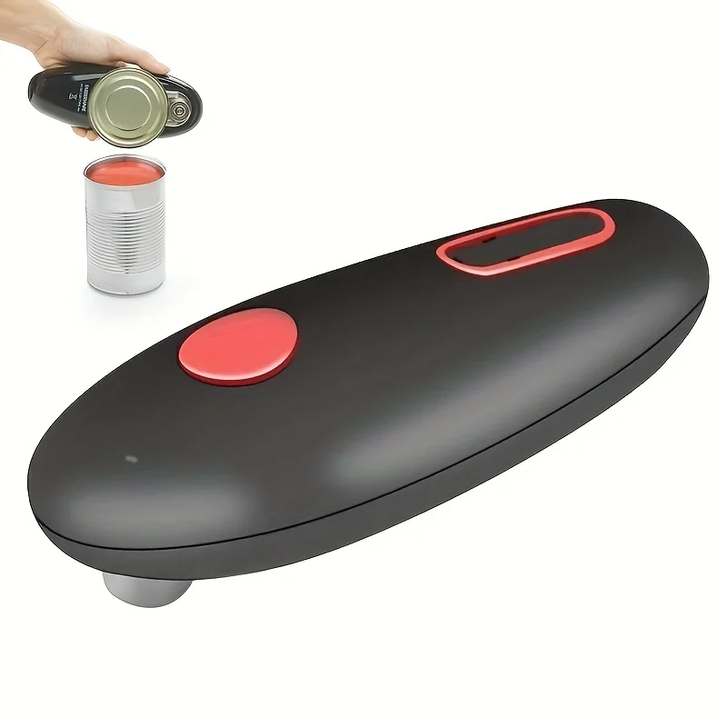 

Electric Can Opener Automatic Safety Can Opener with One Contact Restaurant Battery Operated Handheld Can Opener Kitchen Gadgets