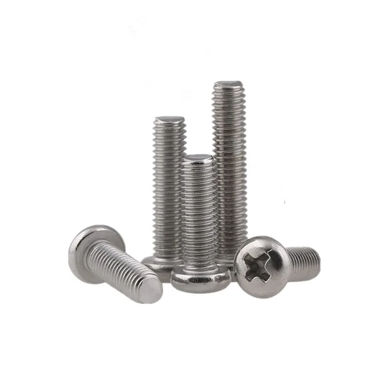 

10/50pcs DIN966 A2-70 304 Stainless Steel Cross Phillips Raised Countersunk Head Half Oval Screw Bolt M2 M2.5 M3 M4 M5 M6 GB820