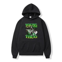 hip hop rapper young thug hoodie men women graphic oversized hoodies fashion cool streetwear casual sweatshirts unisex pullover
