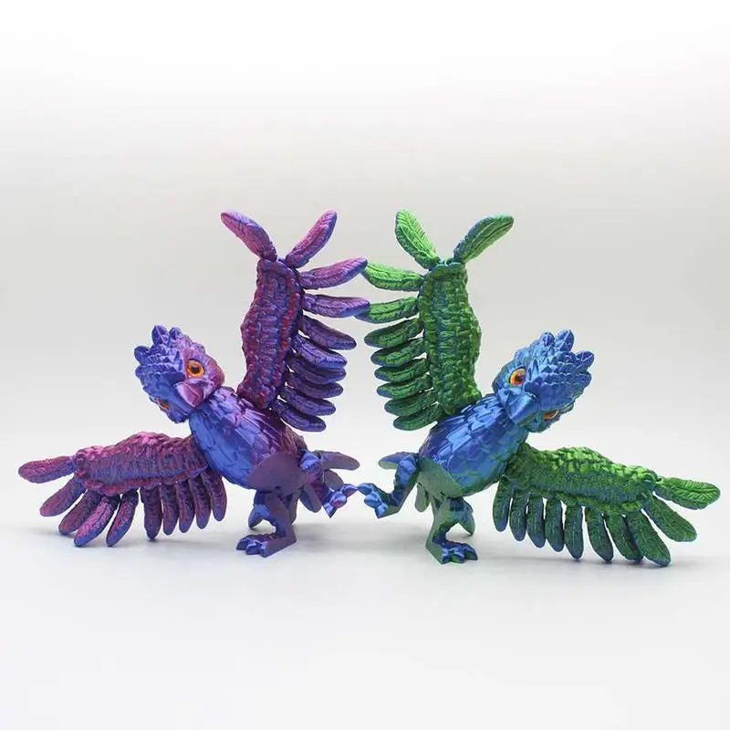 3D Печатный Орл реалистичный скульптура Новинка экшн-фигурки с подвижными