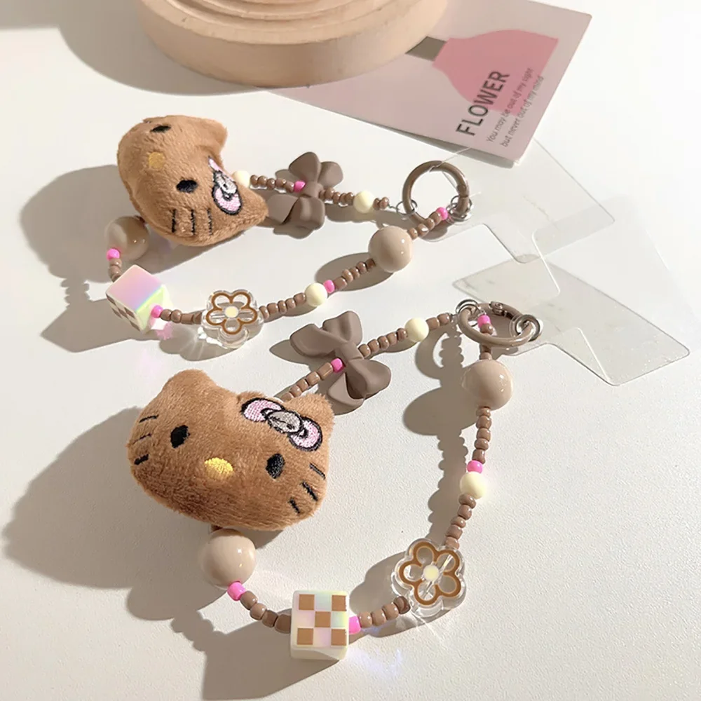 Универсальный чехол для телефона в стиле аниме Sanrio Hello Kitty ремешок с защитой от