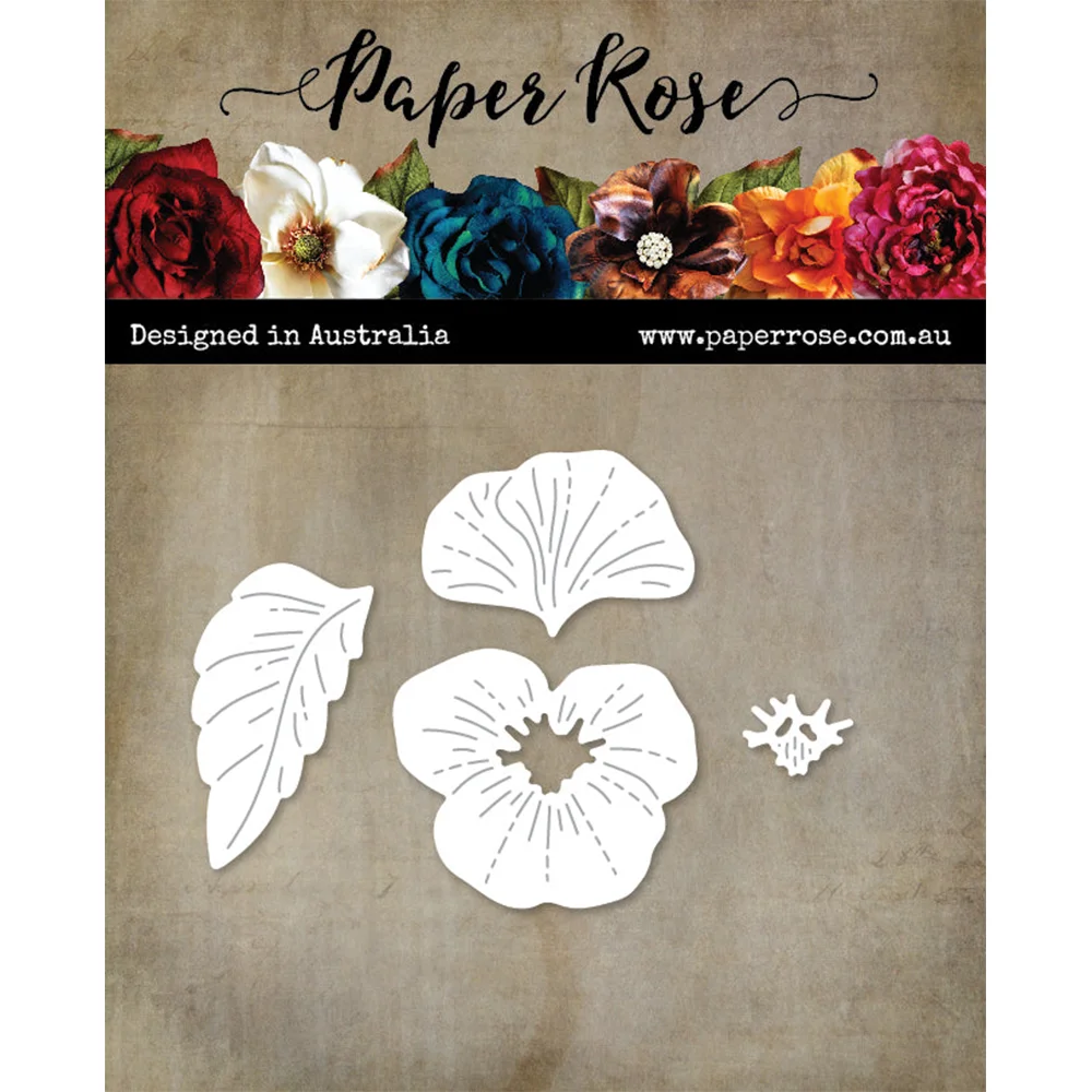 

Etched Pansy Craft Metal Cutting Dies Mold Diy Scrapbook Cut Die Paper Greeting Card Embossing Knife Mould Blade Punch Stencils