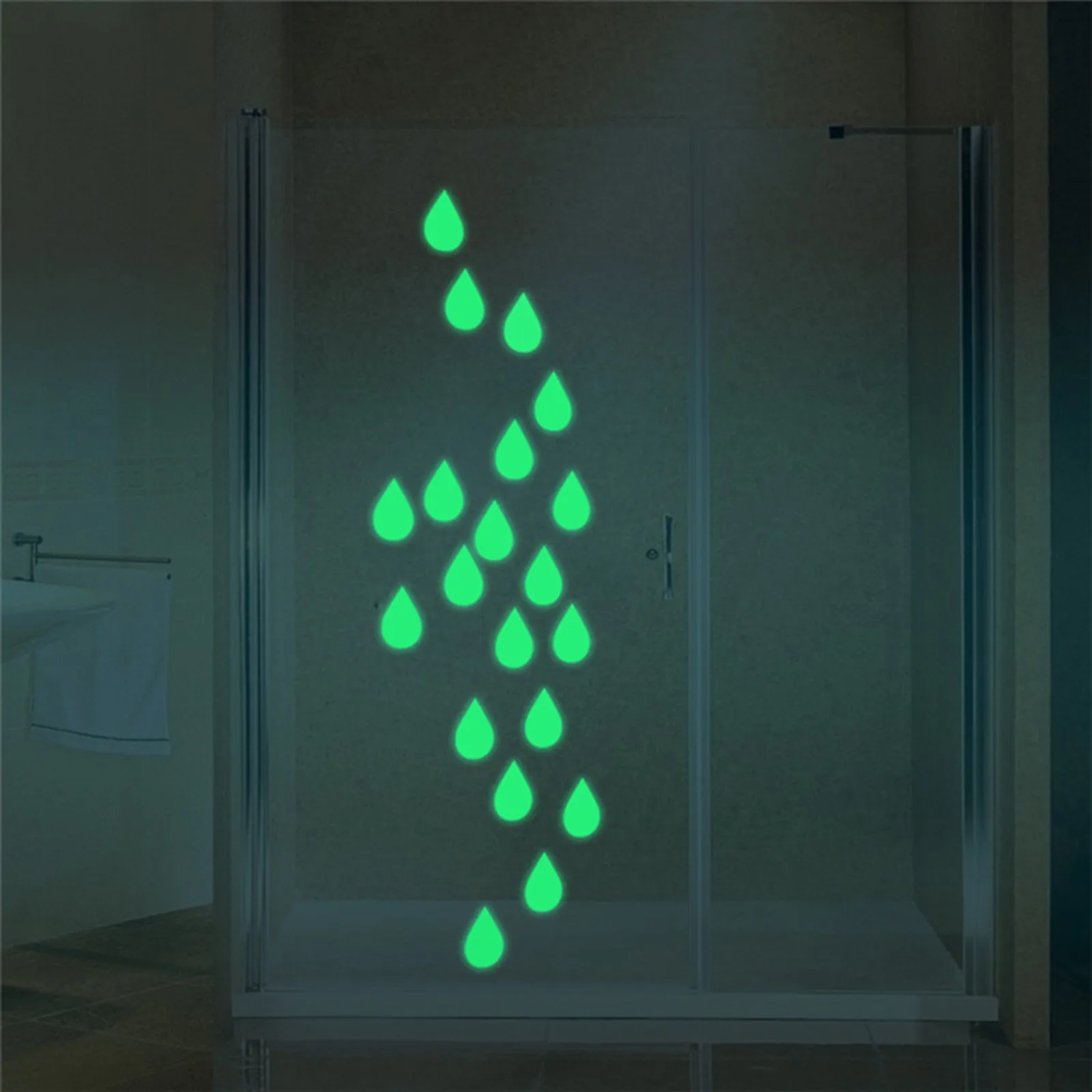 

Fly Stickers for Toilet Luminous Wall Stickers Hair Football Decoration Wall Stickers Bedroom Wall Stickers Decoration
