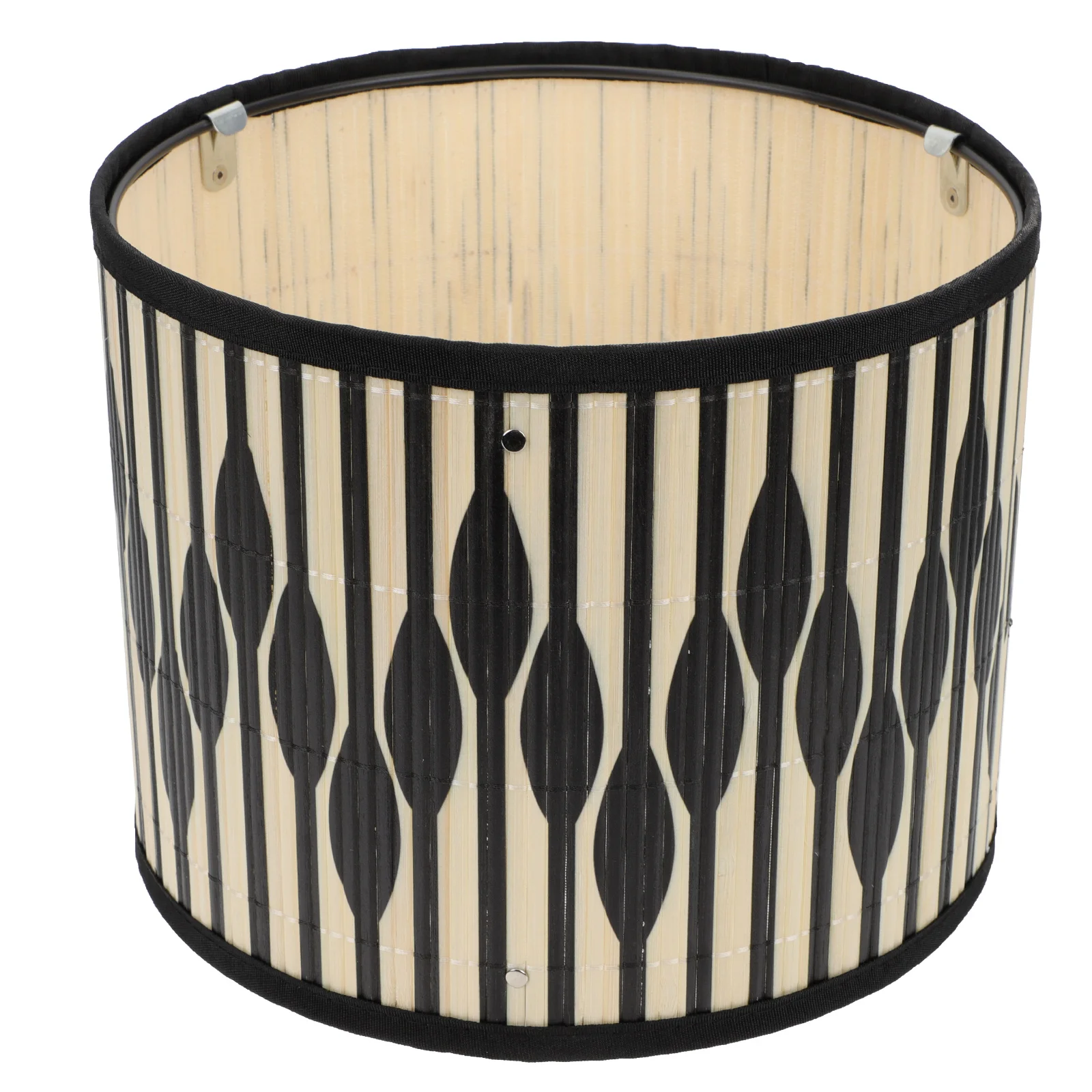 

Light Cover Accessory Bamboo Lampshade Geometric Pattern Lampshade Accessory