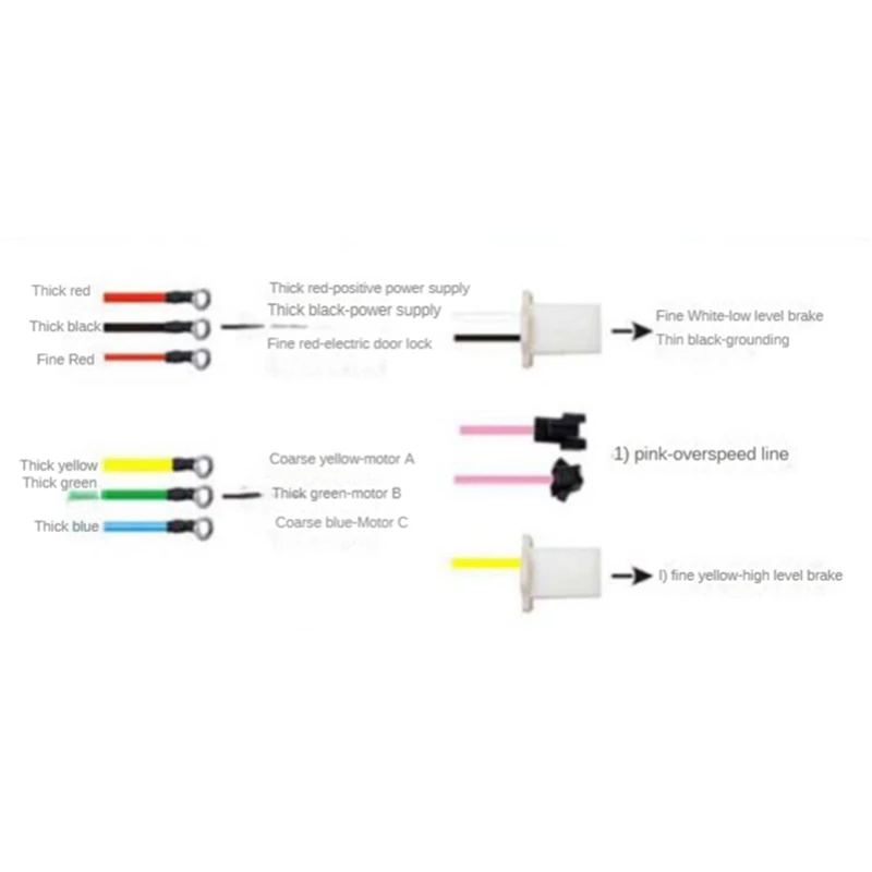 48 В/60/64 800 Вт контроллер скорости двигателя Женский бесщеточный прямого тока для