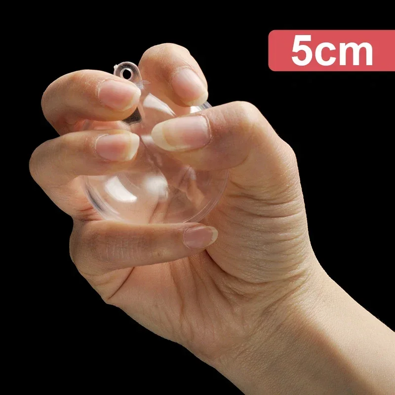 

Прозрачные пластиковые шары для декорирования