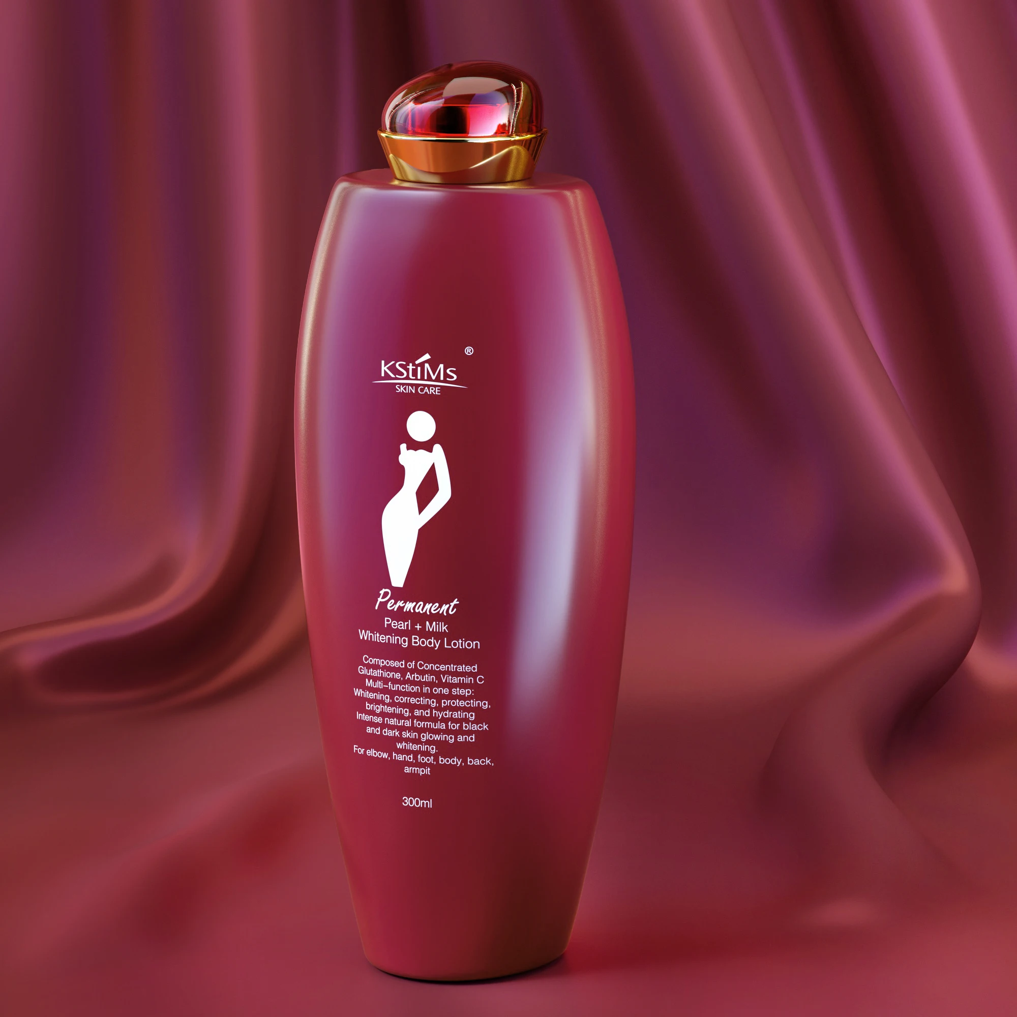 Натуральный органический лосьон для отбеливания тела ароматизированный