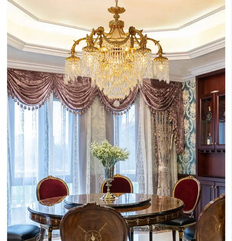 Рисунок 2 - Хрустальная люстра из французской меди