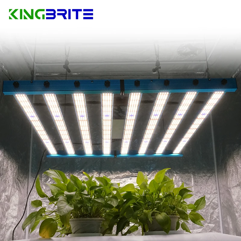 Светодиоды KingBrite 800 Вт Bar SAMSUNG LM301H/LM281B+ Pro 3500K+660 нм+UV IR+синий 460 нм Светодиодная лампа