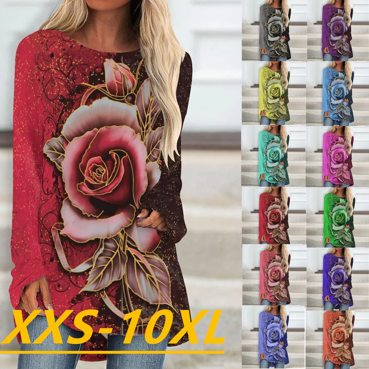 

Осенне-зимний сезон 2022, женские рукава с длинным рукавом, большой размер XXS - 10XL