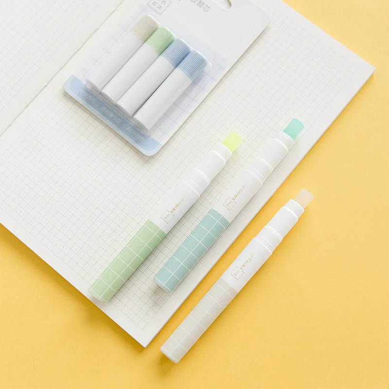 

Cute Glue Stick Pen Shape Solid Color Glue Stick DIY Scrapbooking Diary Notebook Kawaii School Supplies Glue Stick Wholesale