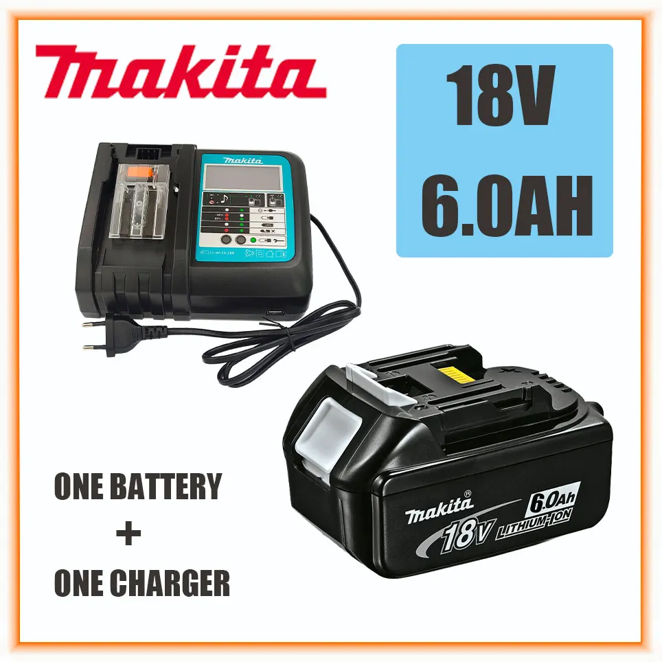 

With LED lithium ion replacement LXT BL1860B BL1860 BL1850 100% original Makita 18V 6.0Ah rechargeable power tool battery