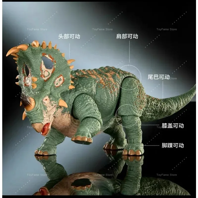 Фото Коллекция динозавров Jurassic World Hammond: Синокератопс, Алозавр – подвижные фигурки-модели для мальчиков №2