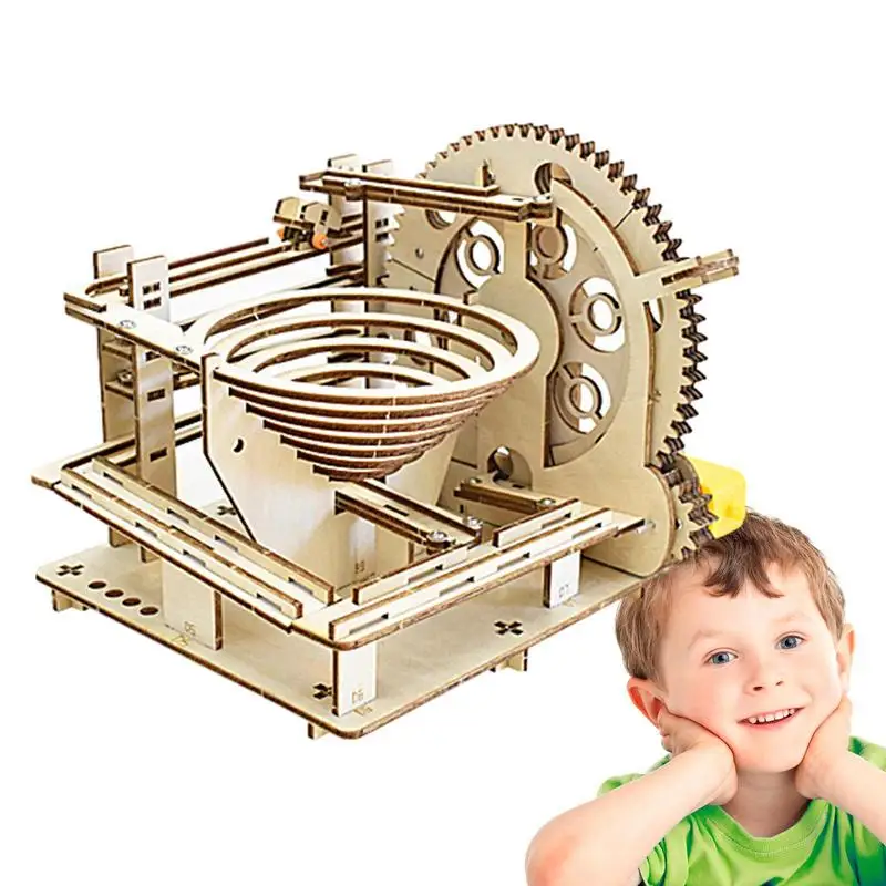 

3D Mechanical Puzzles For Adults DIY Mechanical Gear Engineering Block Toys Assembled Toys Puzzle For Adults Teens Home Decor