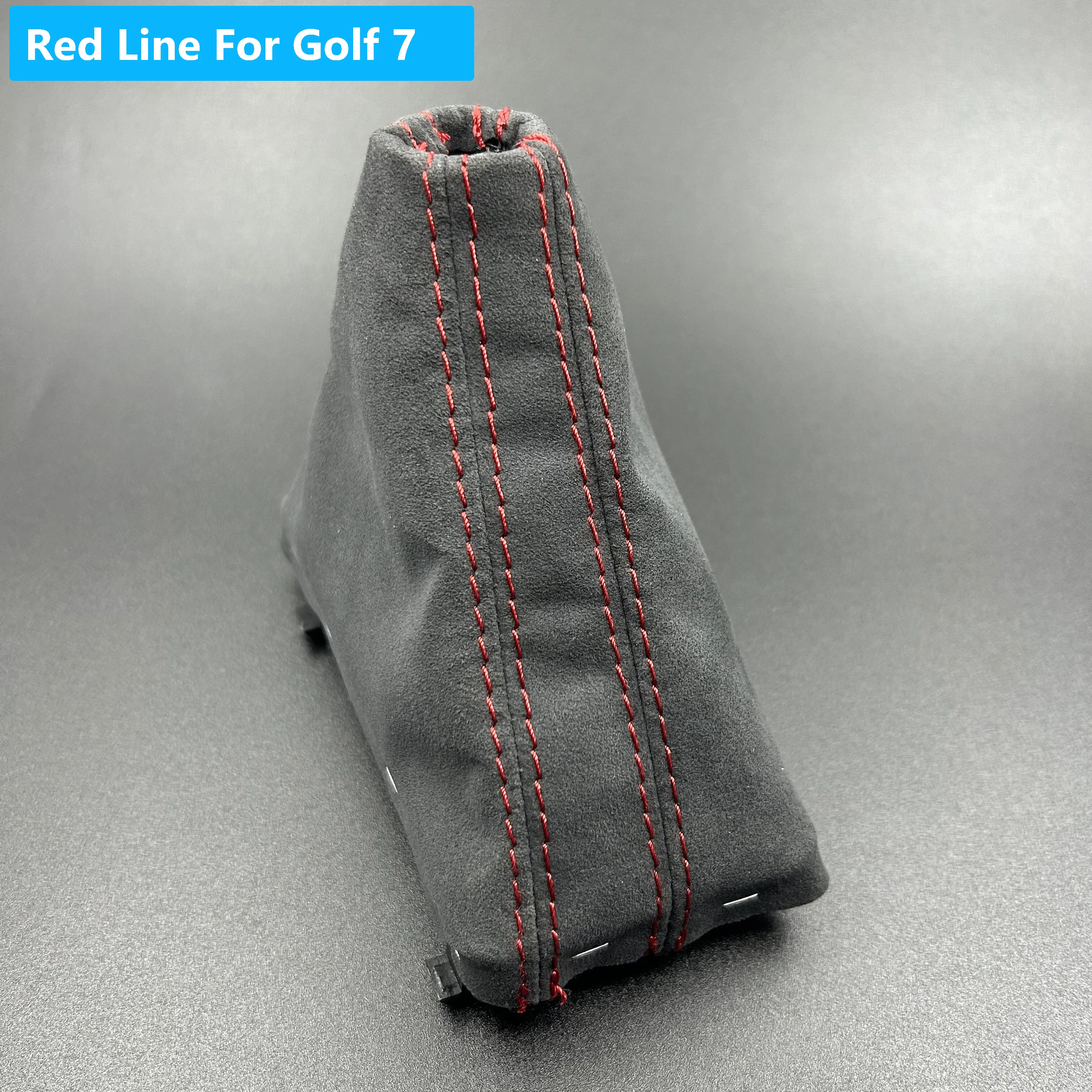 

5GG 713203 A для LHD автоматическая VW Golf 7 MK7 7,5 DSG ручка переключения передач замшевая кожаная ручка переключения передач чехол