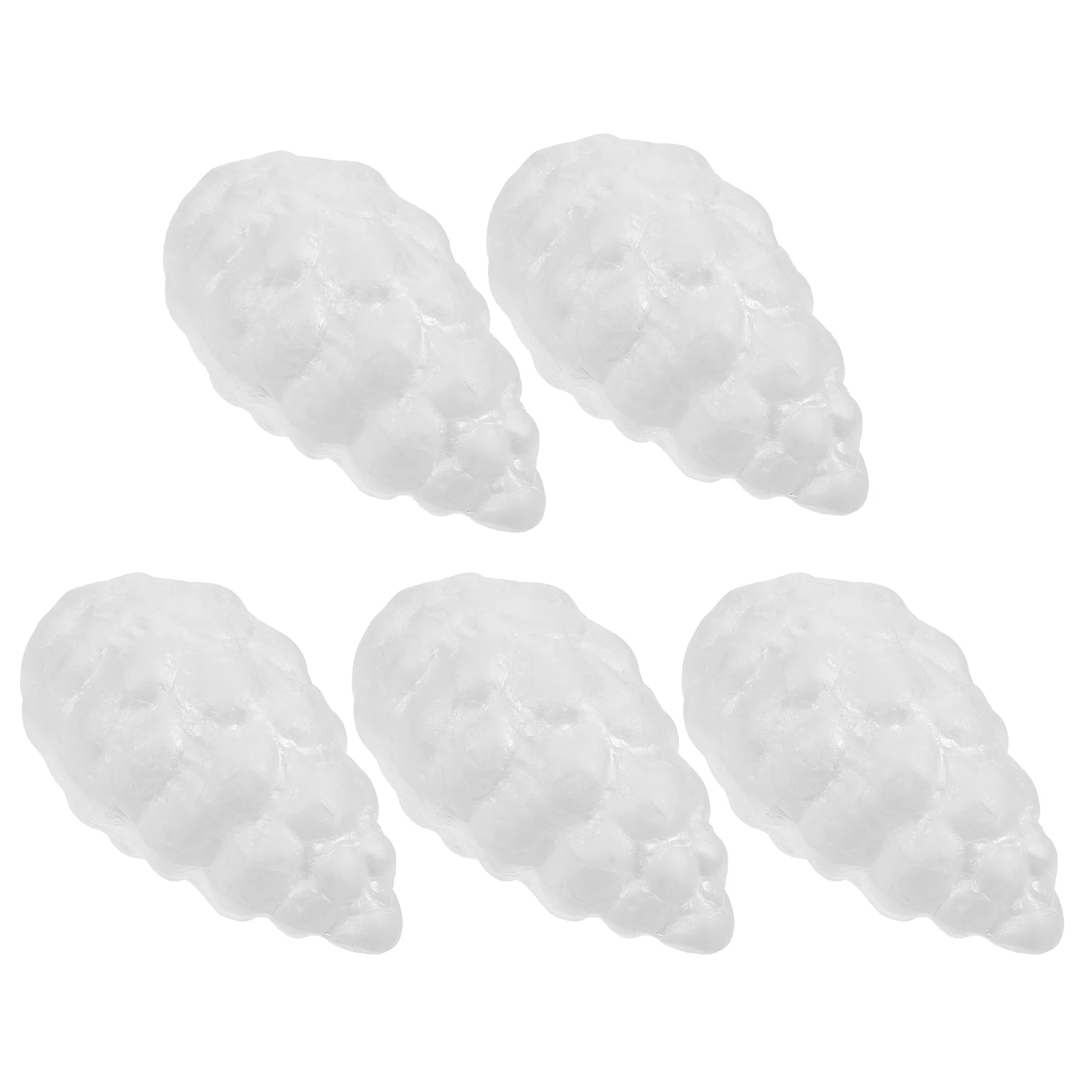 

Ballsstyrofoam Craftcone полистироловая сосна белая декоративная форма Рождественская Цветочная живопись ремесла Pinecone smoothранг