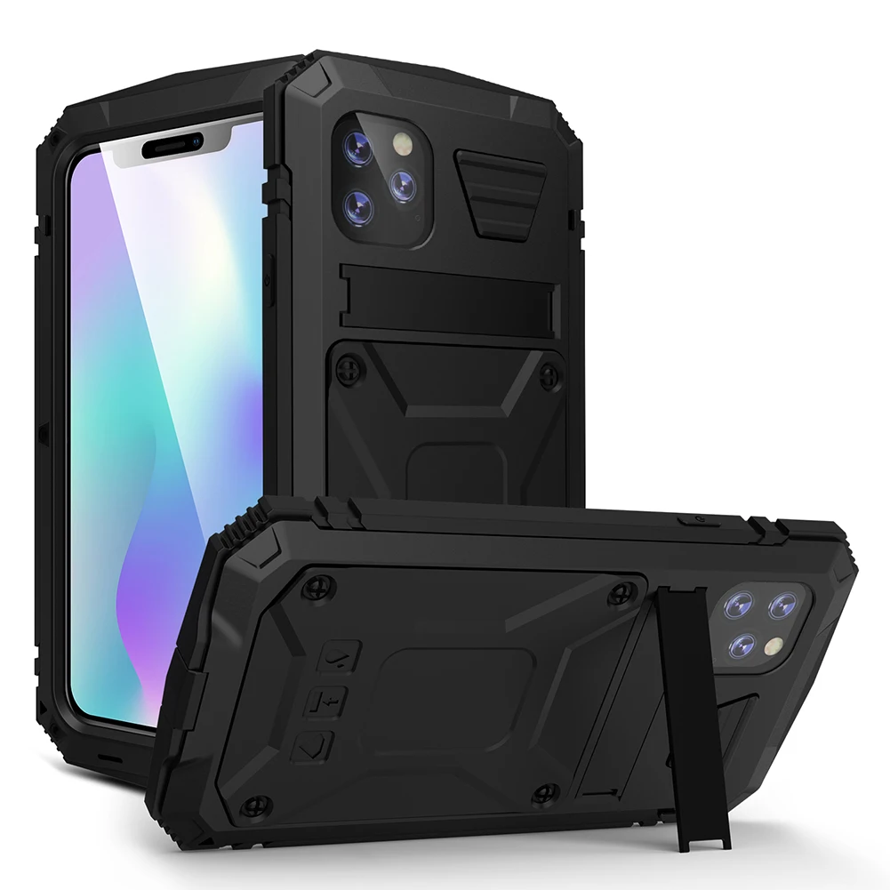 

Doom Armor Waterproof Shockproof Heavy Duty Hybrid Tough Rugged Metal Case for Samsung Galaxy S20 Ultra S20 Plus Cover + Glass