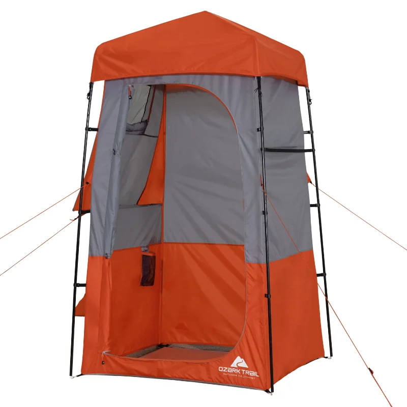 

Палатка для душа Ozark Trail Hazel Creek Deluxe/палатка для переодевания, палатка для кемпинга