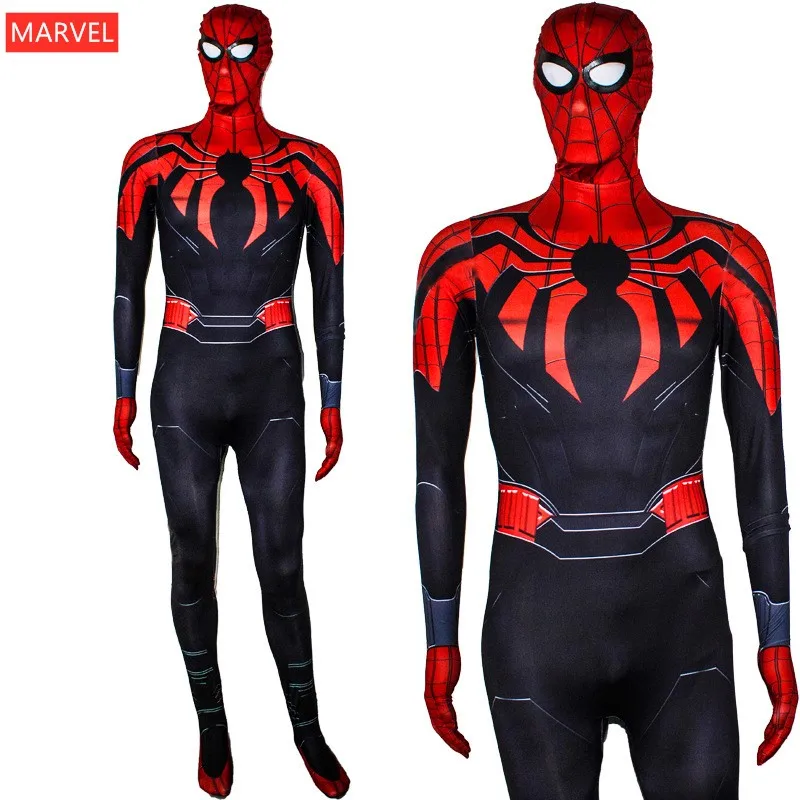 

Костюм Человека-паука Marvel, костюм супергероя из фильма/авергера/Тора, боди для Хэллоуина, Мужская одежда для вечеринки
