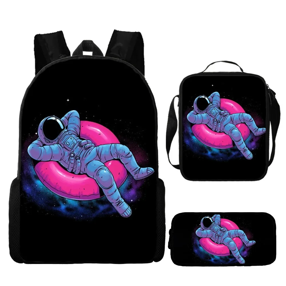 Школьный рюкзак астронавт школьный сумка для ланча фотокарандаш подарок детей и