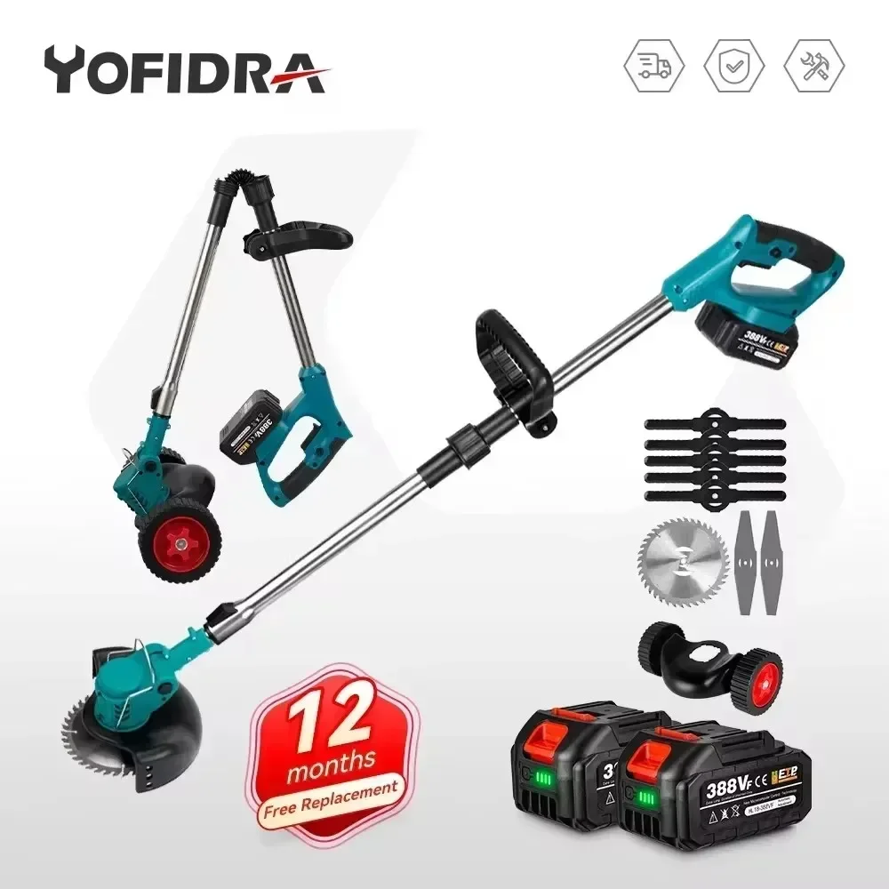 

Yofidra Беспроводная газонокосилка для Makita 18В