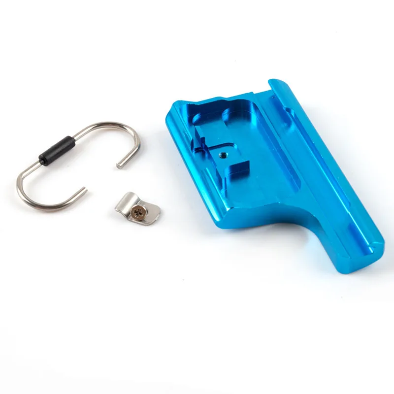 Snap Latch CNC Aluminum Back Door Clip Lock Buckle For GoPro Hero 4/3+ Housing Case Go Pro Accessories Top | Электроника