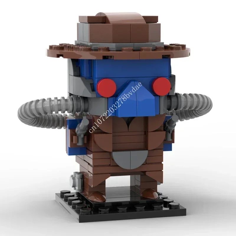 MOC Персонажи фильмов Космонавт Астронавт、Scout Trooper、Dengar And Cad Bane Brickheadz Строительные