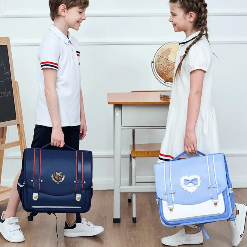 Japanese Waterproof Children School Bags For Girls Boys Orthopedic Primay School Backpacks Princess Schoolbag Mochila Infantil