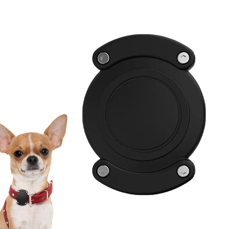 

Collar Holder Wear-Resistant Anti-Scratch Protective Air Tag Holder Case Compatible With Pet Collar GPS Pet Trackers for Dogs